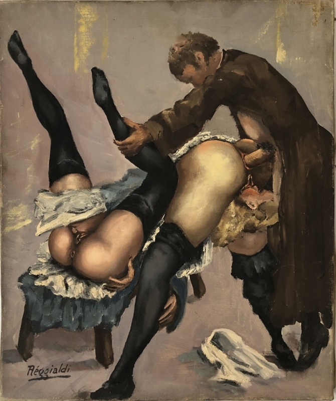 Blaspheous erotica by Reggialdi