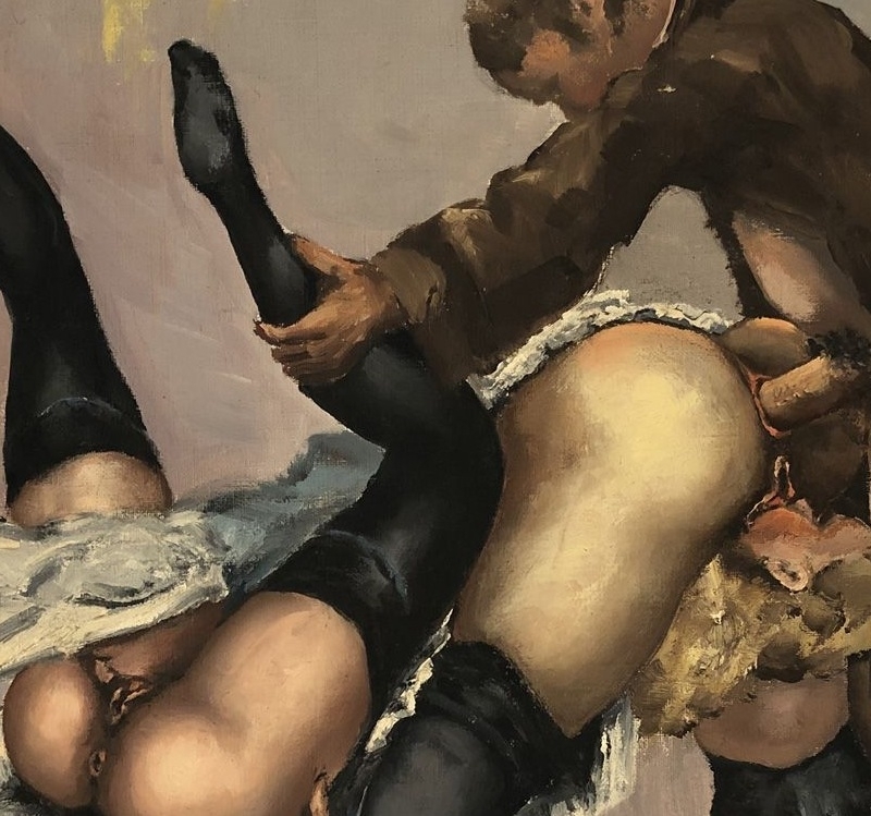 Blaspheous erotica by Reggialdi (detail)