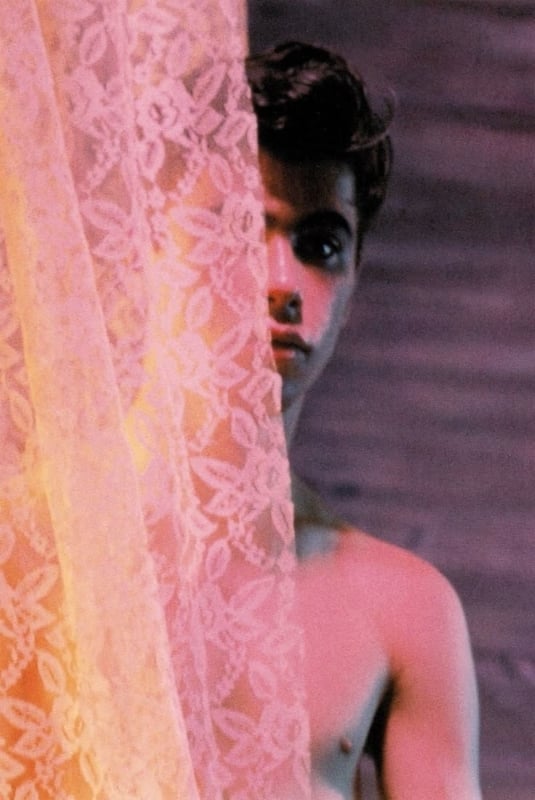 Bobby Kendall in Pink Narcissus (1971), postcard By James Bidgood from 1964 test shots