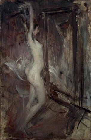 boldini Nude in front of the mirror