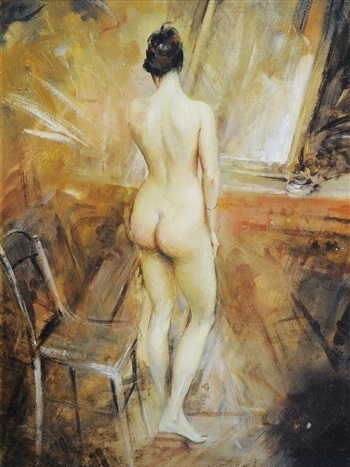 boldini Standing nude