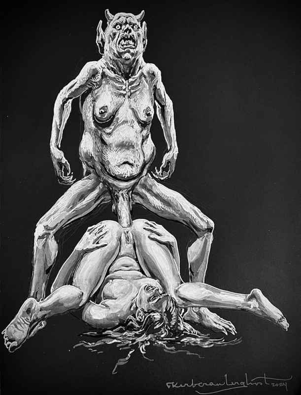 Book drawing (Oct 2024) by KerbCrawlerGhost