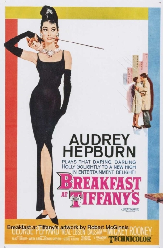 Breakfast at Tiffany’s poster by McGinnis
