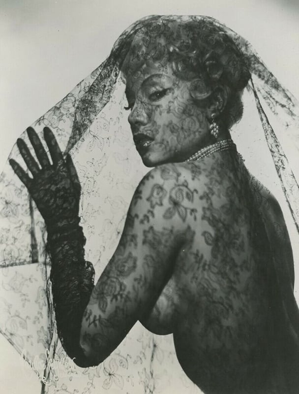 Burlesque Dancer Lilly Christine, 1950s