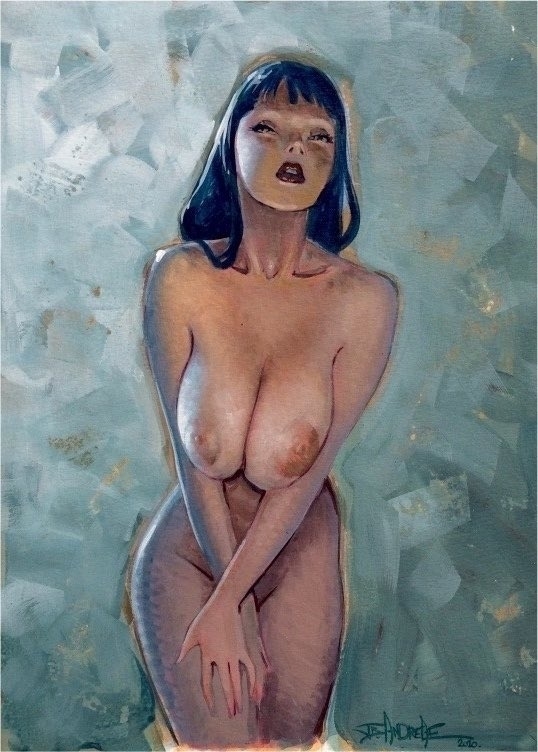 busty nude by Jean-Baptiste Andreae