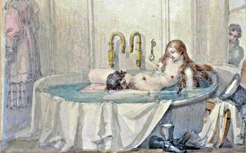 By Paul Chenavard erotic bath
