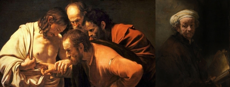 Caravaggio, The Incredulity of Saint Thomas