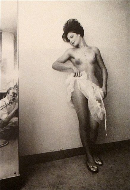 Carlo Mollino-Portrait with the model, serie polaroid-1962, courtesy of Museo Mollino. Credits La Petite Mélancolie