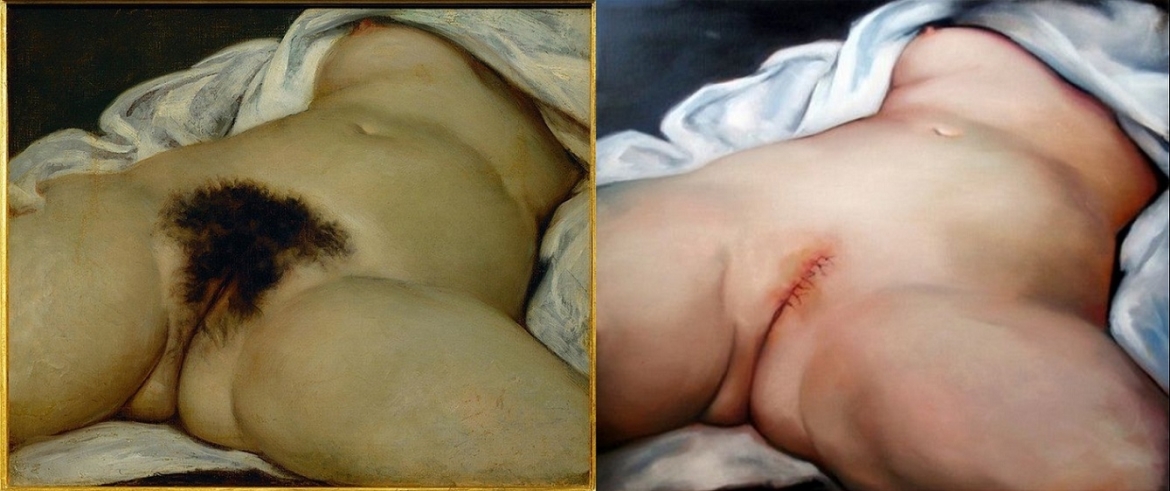 Caroline Westerhout Mea Vulva Courbet