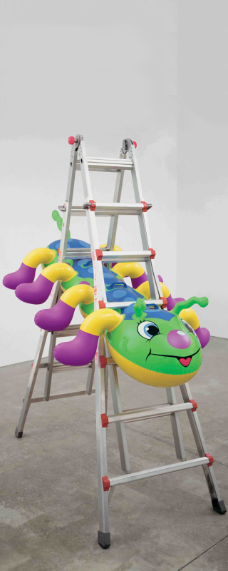 Caterpillar Ladder (Wall) by Jeff Koons