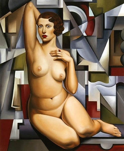 Catherine Abel Seated Nude