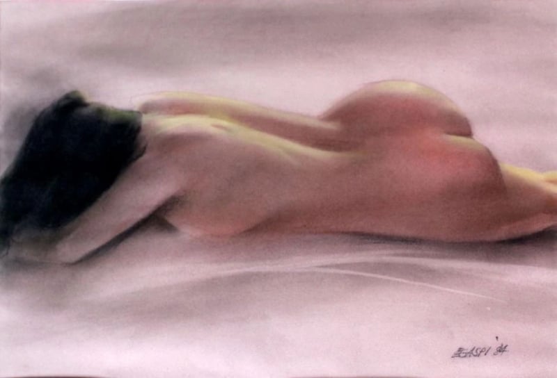 Cesar Legaspi, Nude, 1984
