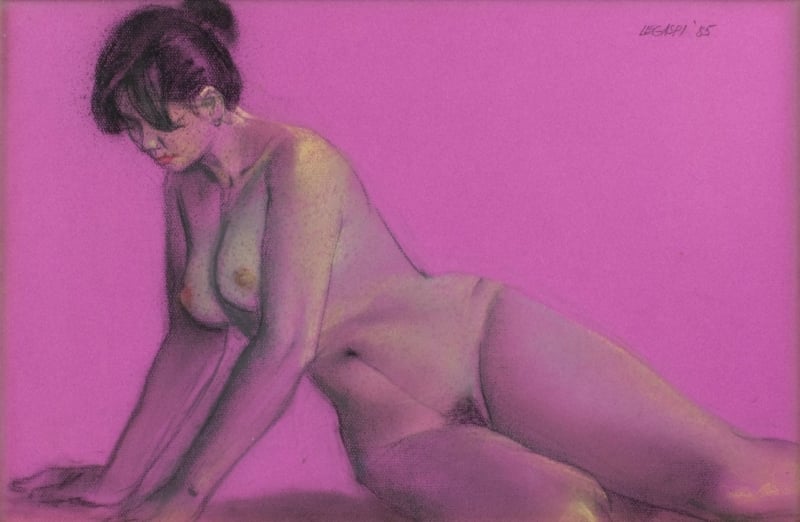 Cesar Legaspi, Nude, 1985