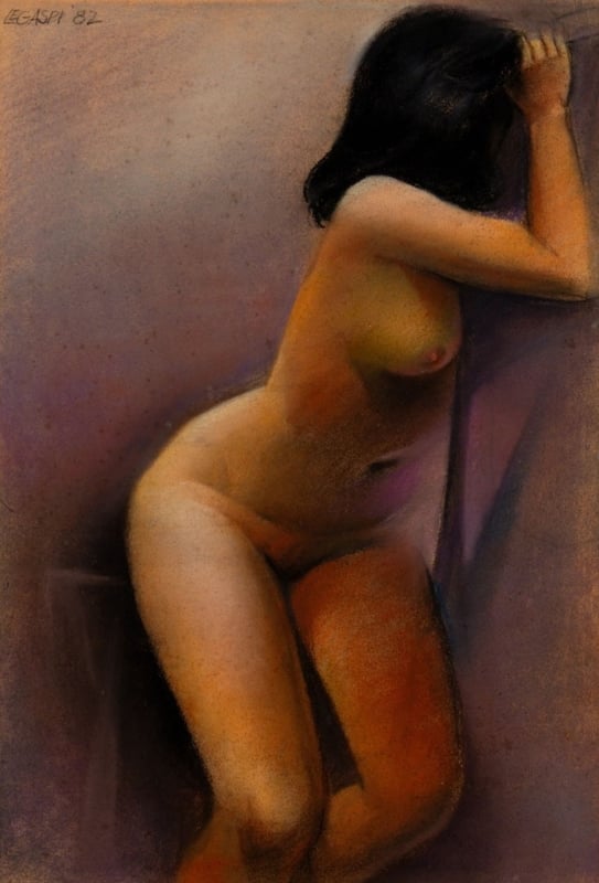 Cesar Legaspi, Untitled (Female Nude), dated '82