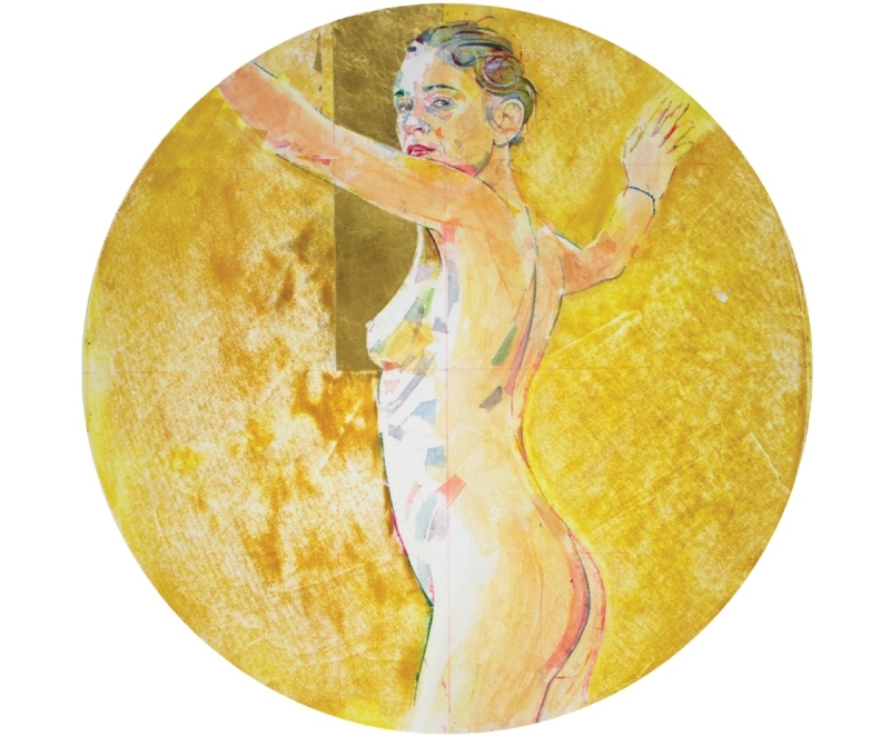 Cesca 3, 2025, oil on canvas board, 40cm Cesca 3, 2025, oil on canvas board, 40cm