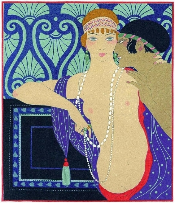 Chansons de Bilitis art deco