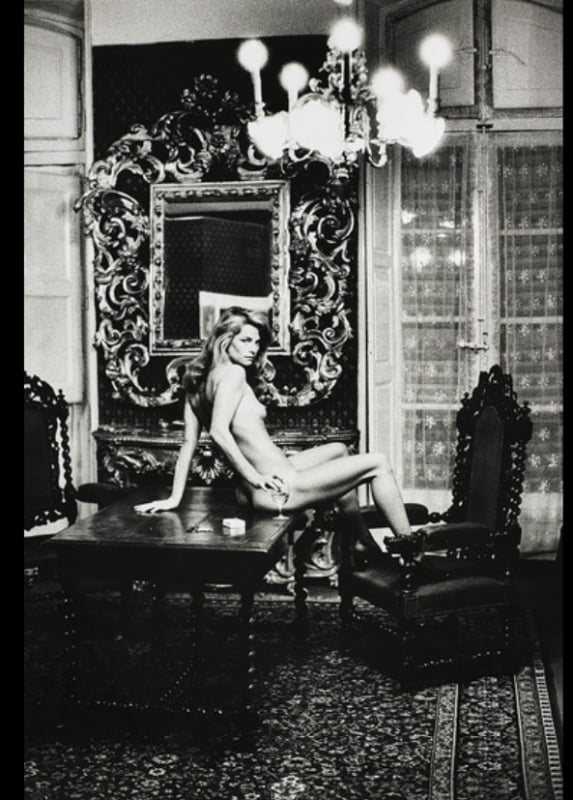 Charlotte Rampling in Arles by Helmut Newton