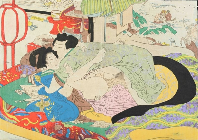 Chicago Institute gay exhibition Meiji shunga