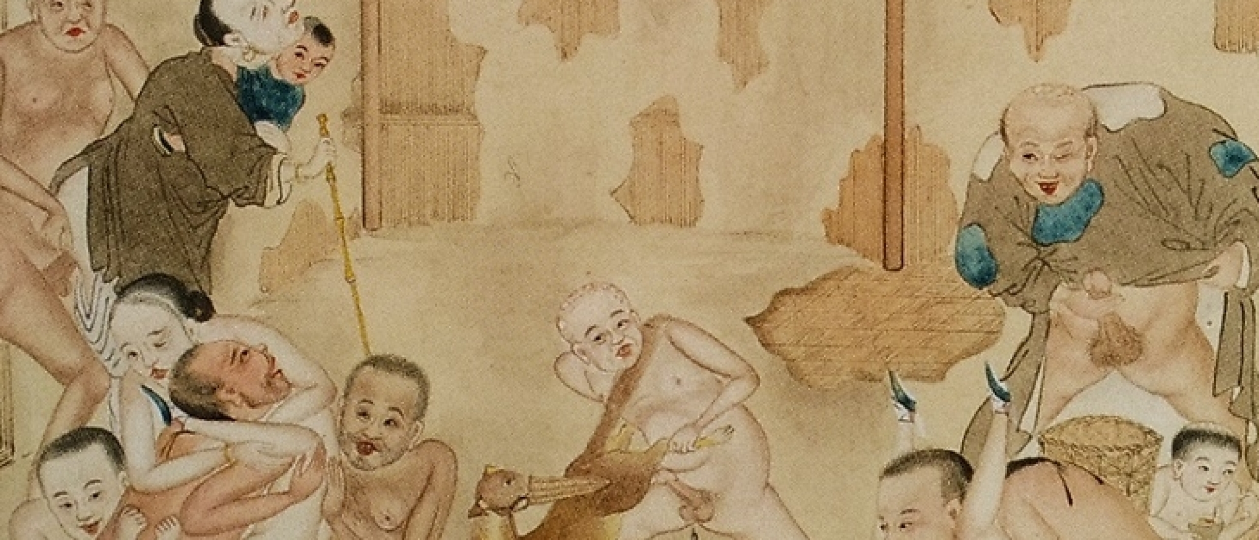 Chinese erotic fantasy painting