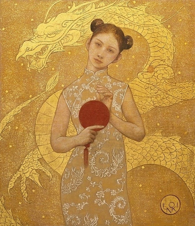 Chinese girl by Toshiyuki Enoki