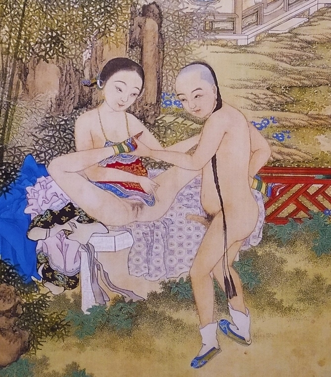 chinese lovemaking in the garden
