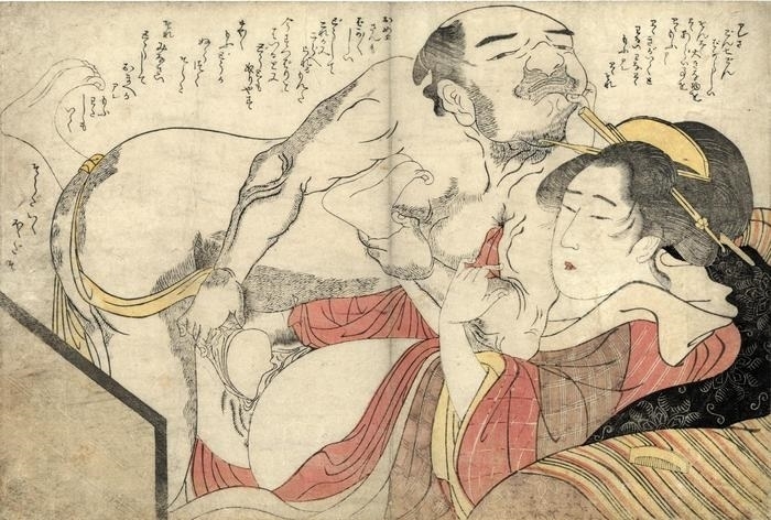 chokyosai eiri shunga rape