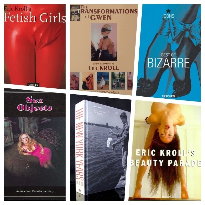 collage books of Eric Kroll