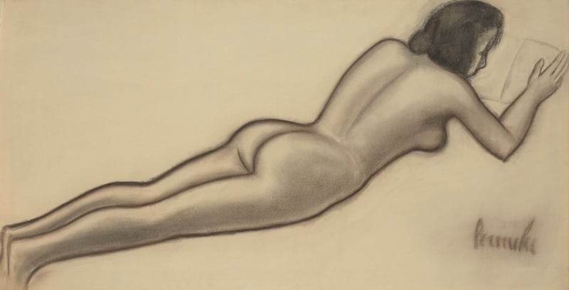 Constant Permeke, Liggend figuur (Reclining figure), 1948 Constant Permeke, Liggend figuur (Reclining figure), 1948