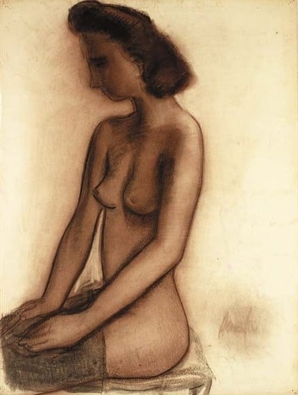 Constant Permeke, Nude, 1920s Constant Permeke, Nude, 1920s