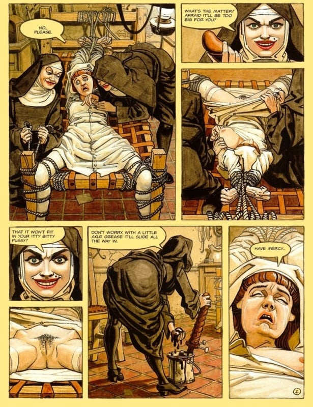 Convent of Hell erotic comic