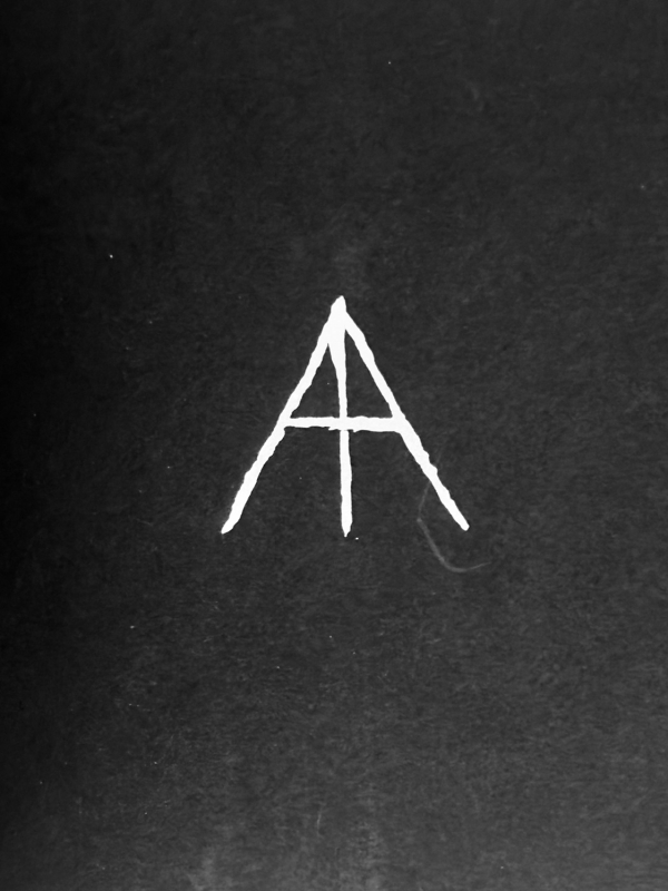 Cover for the Exhibition Booklet. Antgelina Aganina