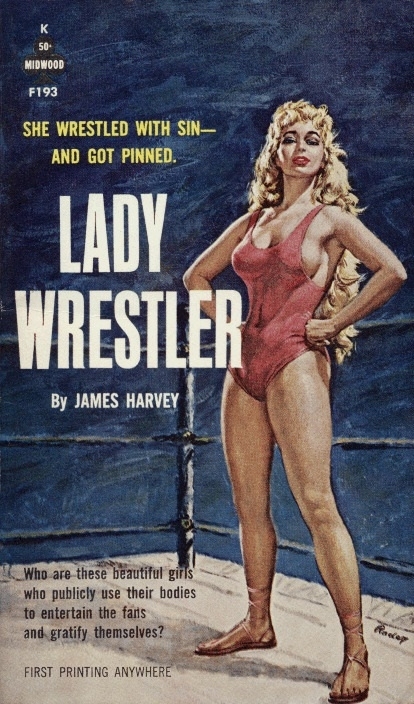 Cover of Lady Wrestler by Paul Rader