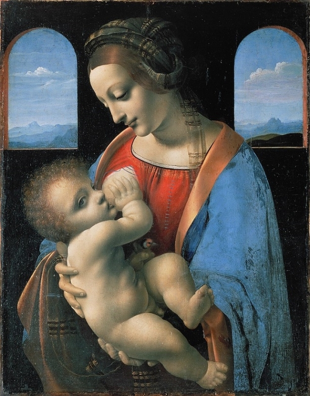 Da Vinci Madonna Litta