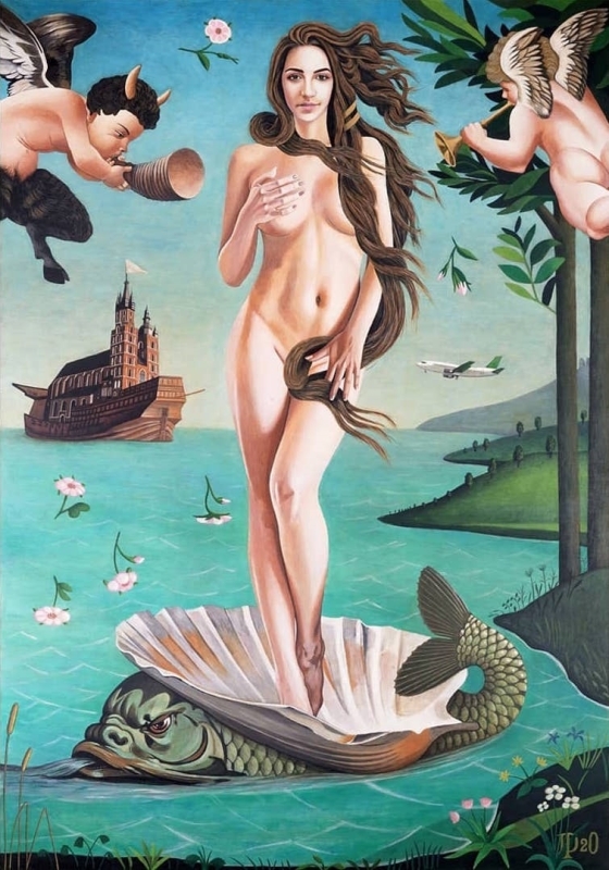 Daniel porada Navigo, tribute to Botticelli