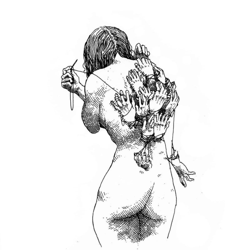 Dark illustrations by Melf Dark illustrations by Melf