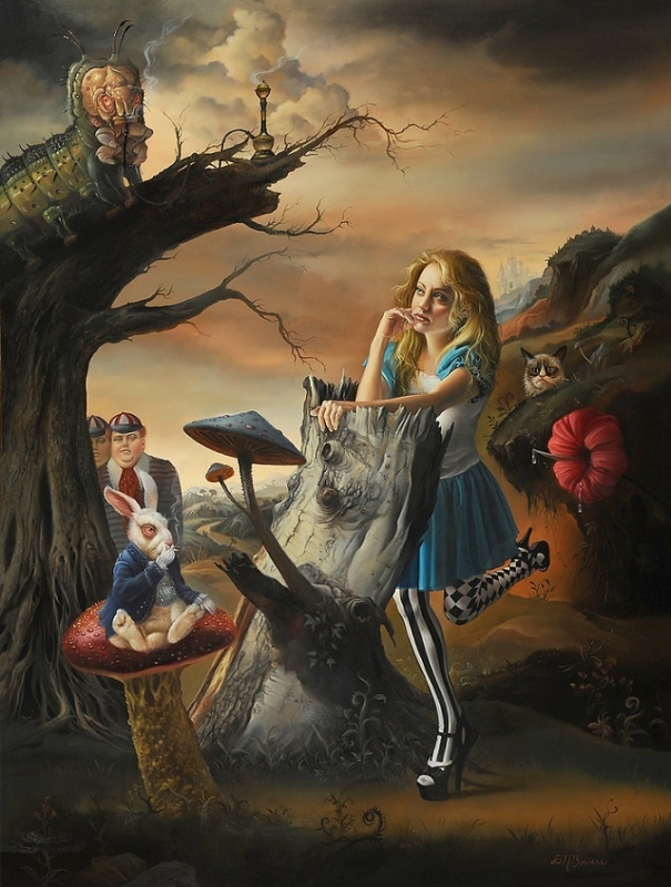 David Bowers Alice in Wonderland