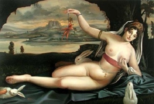 David Bowers Venus and the rabbits