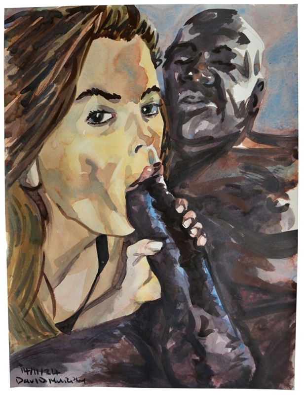 David Murphy, Interracial Blow Job, 2024 David Murphy, Interracial Blow Job, 2024