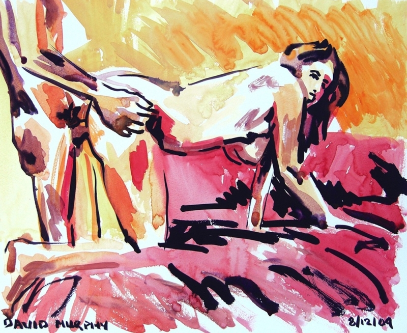 David Murphy, Lovers on Bed No 1, 2009