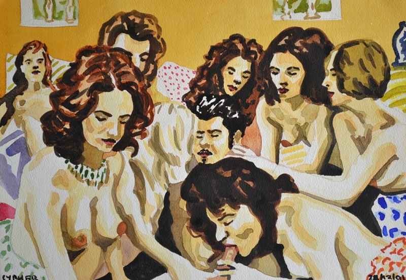 David Murphy, Self-Portrait As Sultan in Euroland, 2002 David Murphy, Self-Portrait As Sultan in Euroland, 2002