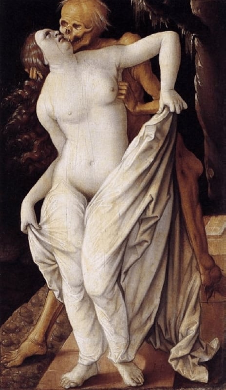 Death and the Maiden, 1518-20 by Hans Baldung Grien