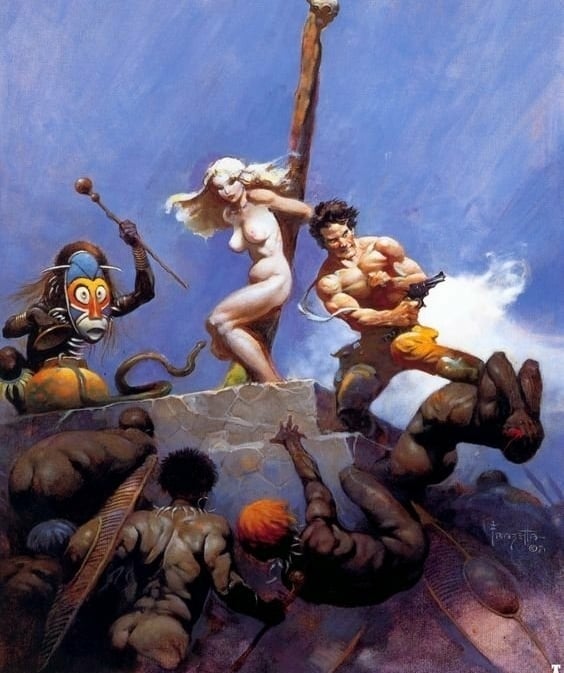 Desperation by Frank Frazetta