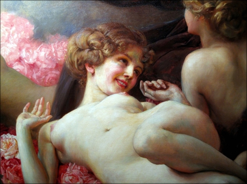Detail from The Temptation of Saint Anthony, 1917
