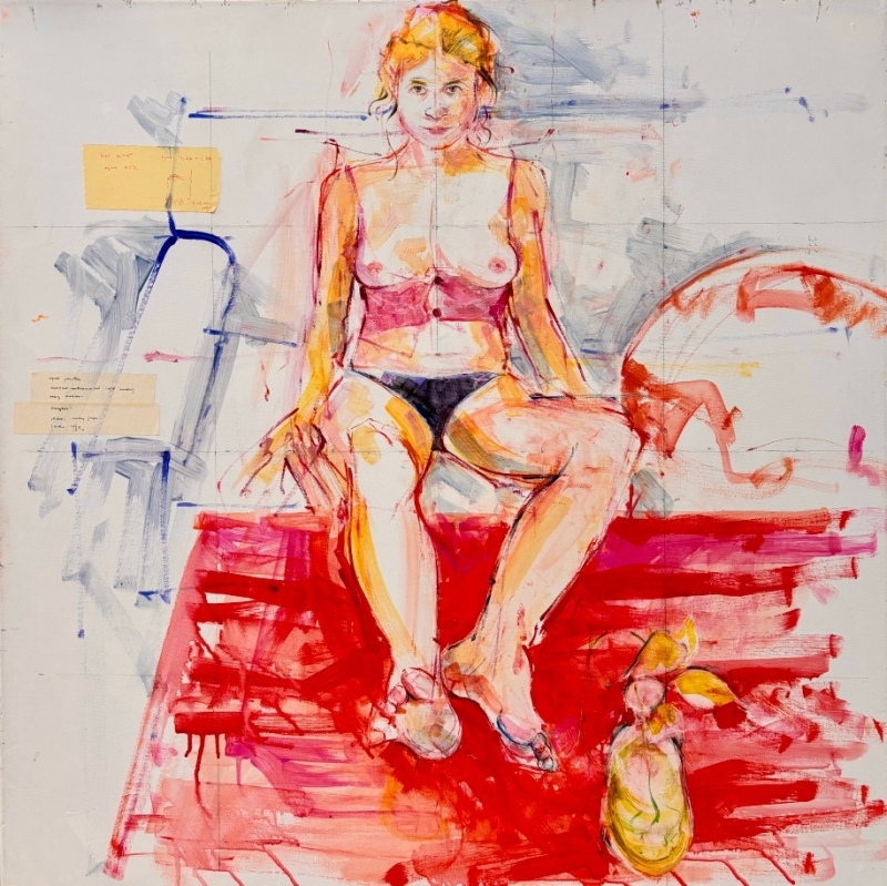 Devil's Ivy, 2026, oil on canvas, 70cm x 70cm Devil's Ivy, 2026, oil on canvas, 70cm x 70cm