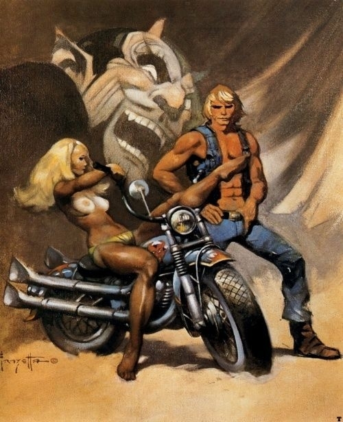 Devil's Rider Frank Frazetta