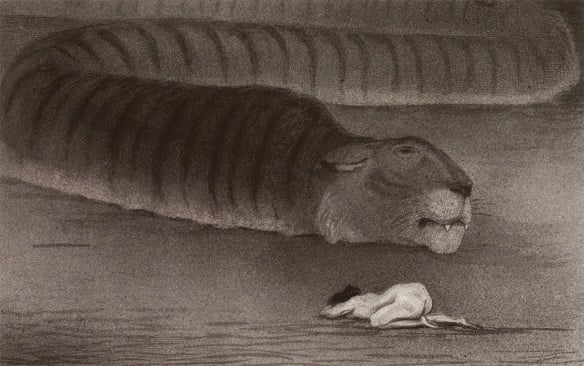 Die Grosse Boa by Alfred Kubin