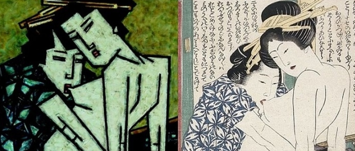 Cubist Interpretations of Famous Ukiyo-e Pieces by Dmitry Trubin