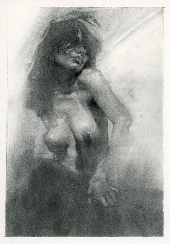 drawing by Jeremy Mann