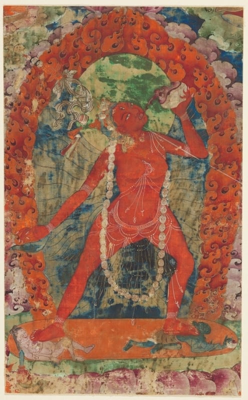 Drinking from Skull Cup (Vajrayogini)