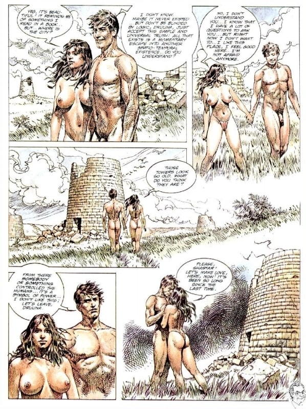 Druuna erotic comic art